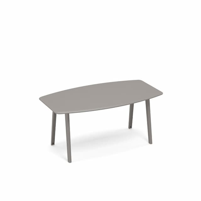 Стол для переговоров фигурный METAL Юнитекс ТМ М1 142 мокко премиум