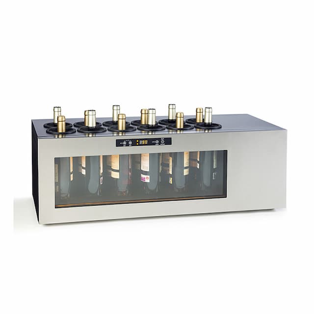 Винный шкаф для хранения открытых бутылок Cavanova TW02-12