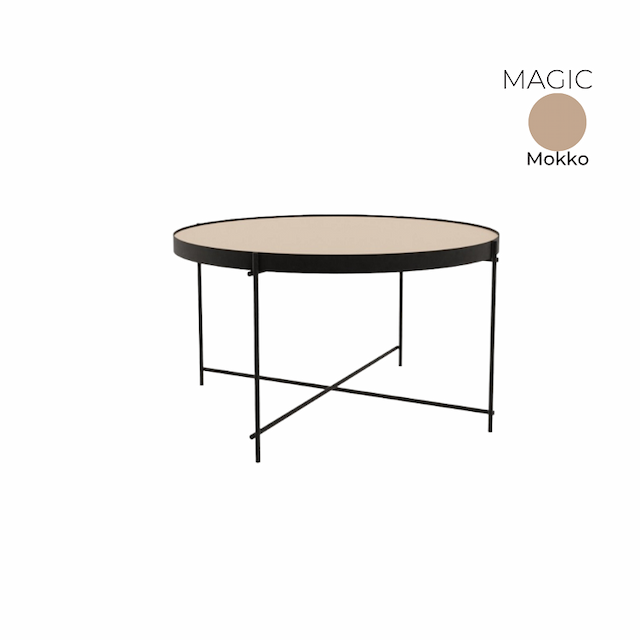 Стол журнальный круглый Алсав 21MAGIC.008 Mokko