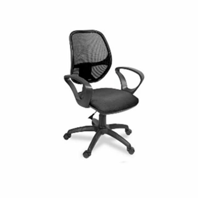 Кресло компьютерное Мирэй Марс new Чарли ПК (черный), ткань В-14/В-1