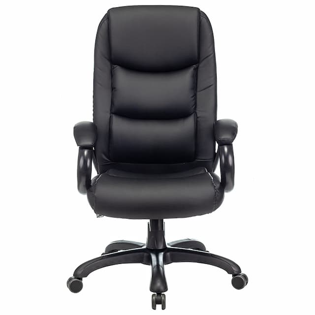 Кресло руководителя Бюрократ CH-S840N черный эко.кожа крестов. пластик