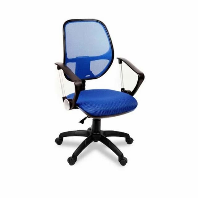 Кресло компьютерное Мирэй Марс new РС900 комфорт (синий), ткань цветная серия В