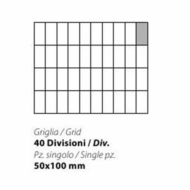 Решетка PANERO G 40 50X100 MM для SQ G RP