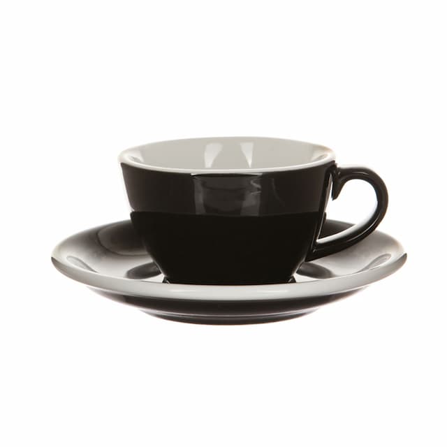 Кофейная пара Loveramics (Лаврамикс) Egg 200ml Черная